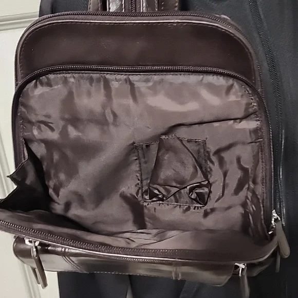 Via Roma Brown back pack - Picture 6 of 9